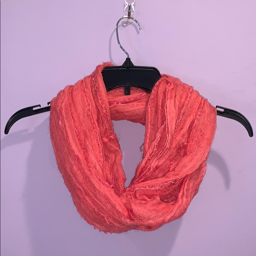 BP coral pink infinity scarf